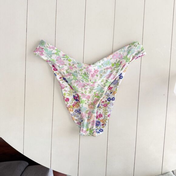LoveShackFancy x Hurley Reversible Floral Bikini Bottom - Picture 8 of 14